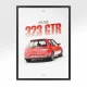 mazda 323 gtr back