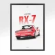 mazda rx-7 1992 back