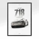 porsche 718 cayman gts back