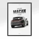 porsche macan turbo back