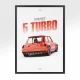 renault 5 turbo back