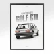 volkswagen golf gti 1976 back